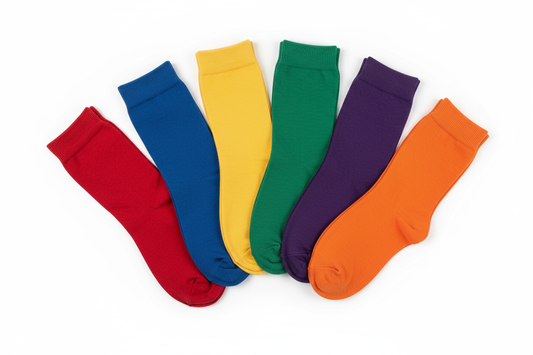 Calf Socks multiple socks different colors