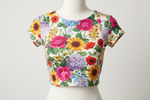 Ladies Floral Crop Top