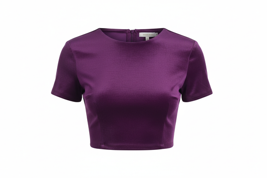 Purple Crop Top